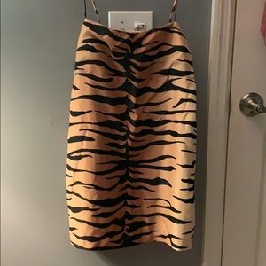 Zebra Christie dress
